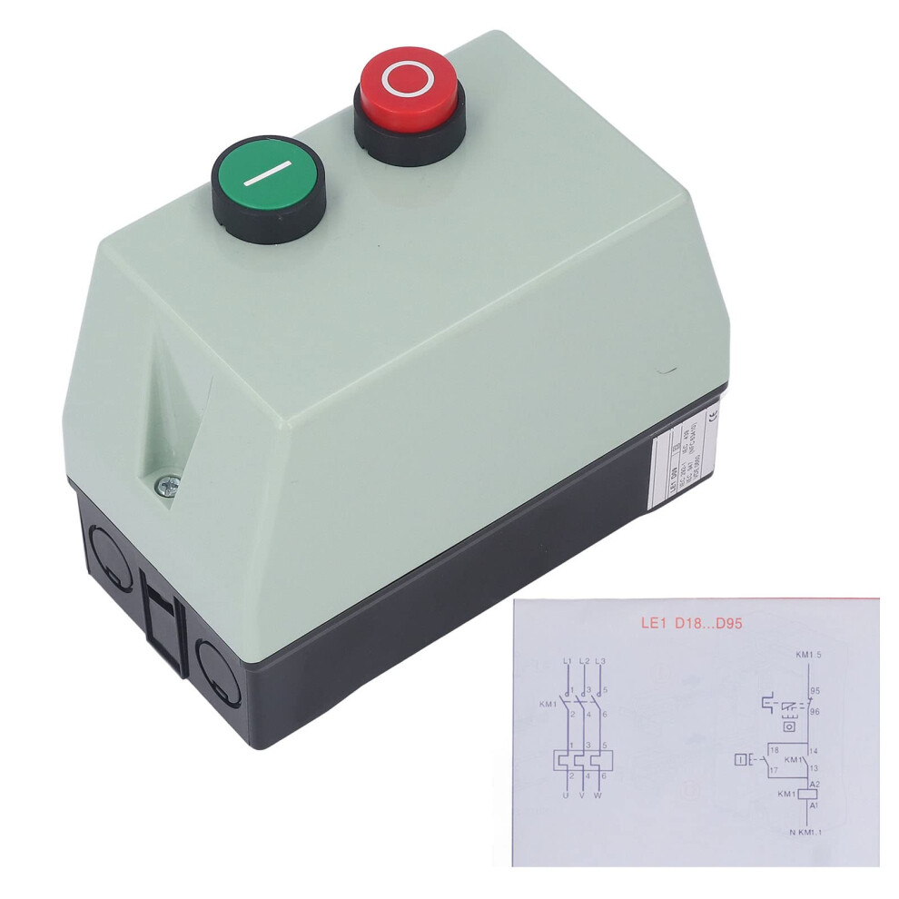 Air Compressor Motor Starter Ip55 Dual Voltage 3Hp 5.5Hp With Smart Overload Protection 9330225550709