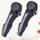 Mizh1Pair Φώτα φλας LED για τιμόνι ποδηλασίας βουνού, τιμόνι ποδηλάτου, νυχτερινή 2