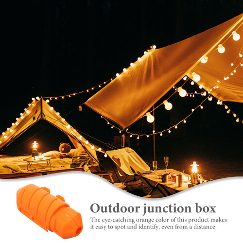 Waterproof Junction Box Extension Cord Outdoor 10ft 1