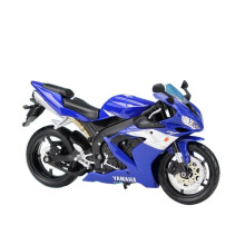 1:12 Scale Diecast Motorcycle Model with Realistic Metal Design and Built‑in Lighting Display