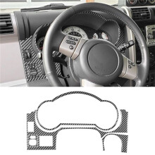 Speedometer Cover Instrument Panel Trim Kit for 2007-2021 Accessories Carbon Fiber LHD