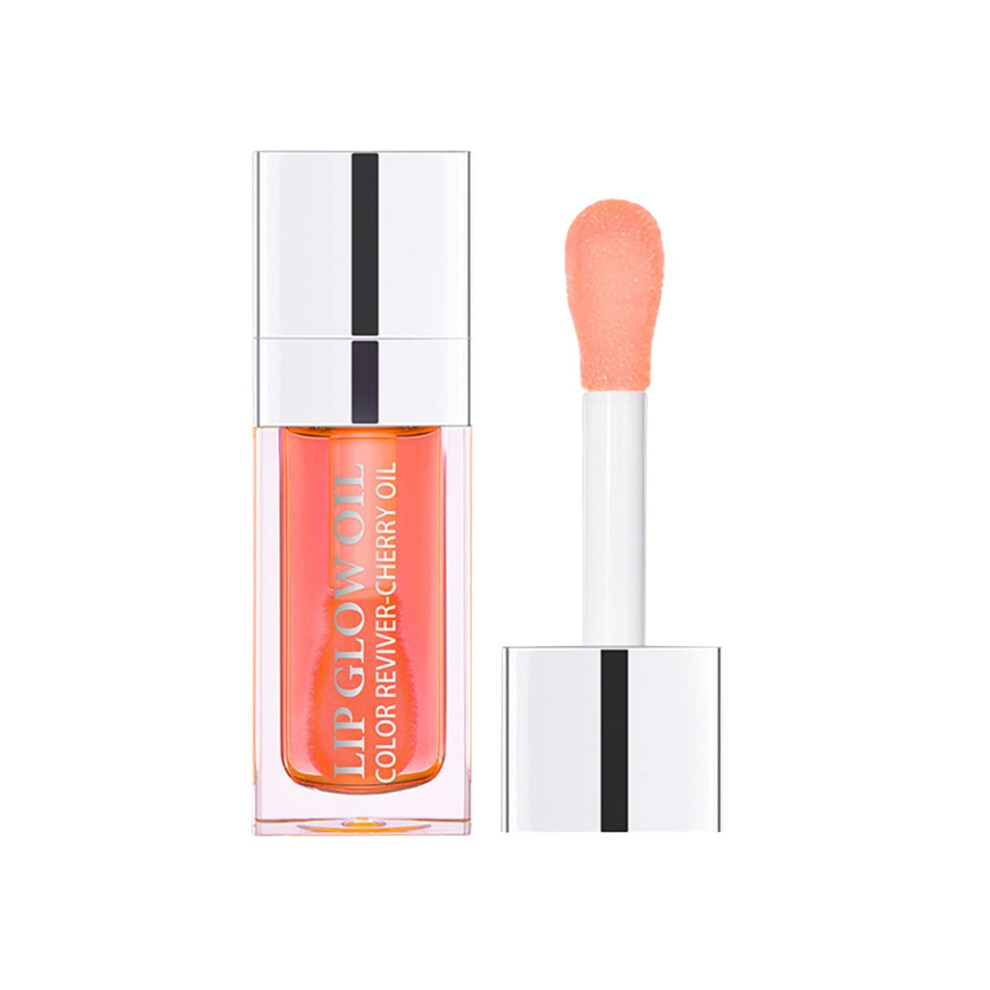 Pink Moisturizing Plumping Lip Gloss 6Ml M Non Sticky Shine Formula For Fuller Lips Long Lasting Wear
