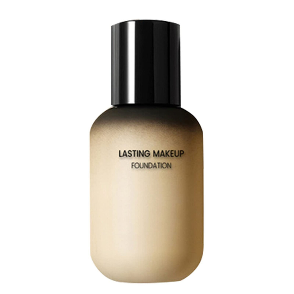 Oil Control Foundation 40ml Full Coverage Liquid Formula Longwear Matte Finish for Oily Skin GTv82