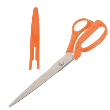 Heavy Duty Stainless Steel Fabric Scissors with Ergonomic Grip for Sewing Crafts and Precision Cutting