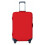 Stretchable Polyester Luggage Cover Medium Black Suitcase Protector ScratchResistant Washable Fabric 1