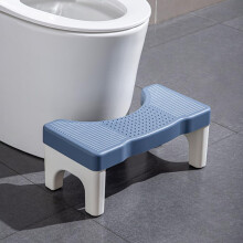 Toilet Stool for Adults 7 Inch with Stable Support and Ergonomic Foot Positioning
