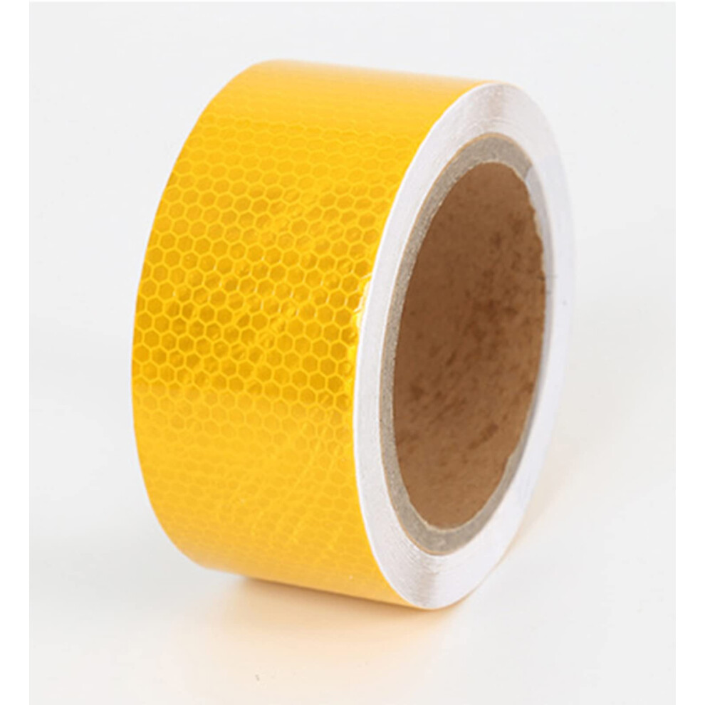 Reflective Tape 2 Inch X 26.2 Feet Roll, Visibility Honeycomb Conspicuity Tape For Trucks Trailers And Outdoor Safety 9073542214717