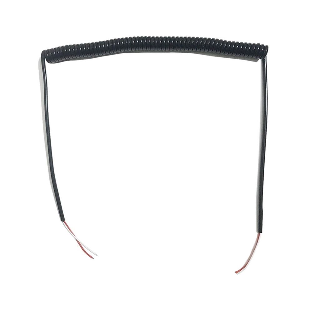 Retractable Spiral Cable 20Awg 2 Core Coiled Power Cord 0.5Mmâ² Flexible Durable Wire For Workshop And Lighting 9073542214786