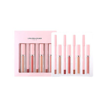 Matte Lipstick and Lip Liner Set with Gift Box, Waterproof Long Lasting Pigment Velvet Lipsticks for Women