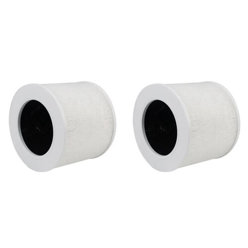2X Filter for LEVOIT Core  Air Purifier Filter 3-in-1 High-Efficiency Activated Carbon, Core -RF -P