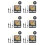 6X for  3D Printer DIY  Model Clock MH011 Components Kit for 3D Printing DIY  Gift 1
