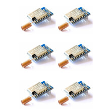 6X Ra-01 LoRa SX1278 433M Módulo de Transmisión de Espectro Ensanchado Inalámbrico Más Distante 10KM