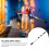 Extension Télescopique Aluminium Polyvalent Pour Coloré 5
