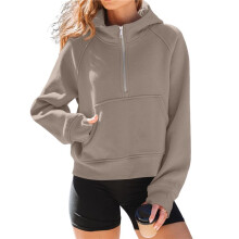 Womens Hoodies Fleece Fall Fashion Workout Sweatshirts Winter Jackets Oversized Pullover Tops Clothes 2025 M