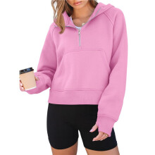 Womens Hoodies Fleece Fall Fashion Workout Sweatshirts Winter Jackets Oversized Pullover Tops Clothes 2025 XL