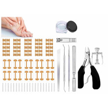 Ingrown Toenail Kit – AllinOne Nail Care Set with Precision Stainless Clippers and Comfortable Correction Strips for Home Use