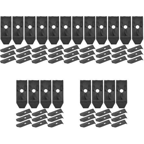 100Pièces Pièces De Nivellement Noir Pour Table Bureau 1