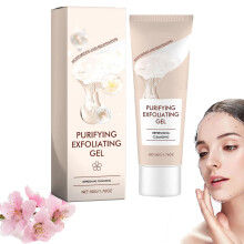 Exfoliating Face Scrub with Bamboo Charcoal, Deep Cleansing Hydrating Gel for Face and Body 50g