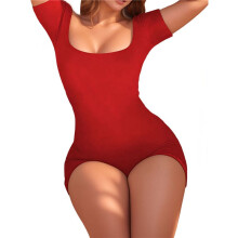 Womens Jumpsuits Shorts Rompers Workout One Piece Bodysuits Yoga Summer Fashion Vacation Outfits Clothes 2025 Red S