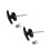 2Pcs Assorted Color T Handle Lock Cam for Power and Toolbox Cabinets 9