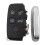 2X Car  Remote Key Shell Keyless Entry Fob Housing 5 Button  Remote Key Cover for 1