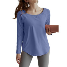 Long Sleeve Workout Tops for Women Athletic UPF 50+ Sun Rash Guard Shirts Running Gym Quick Dry Clothes & S