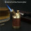 Butane Torch Lighter Black Refillable Windproof Blue Flame with Adjustable Flame Control for Camping and Indoor Use 4