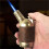 Butane Torch Lighter Black Refillable Windproof Blue Flame with Adjustable Flame Control for Camping and Indoor Use 5