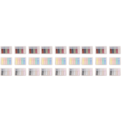 27Sets Colored Index Tabs Paper for Office and Study 2