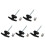 5Pcs Easy Install T Type Handle Lock Cam Lock for Electric and Toolbox 3