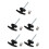5Pcs Easy Install T Type Handle Lock Cam Lock for Electric and Toolbox 6