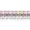 40 Sets Plastic Sticky Tabs Fluorescent Page Tabs Page Markers 3