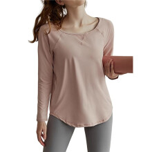 Long Sleeve Workout Tops for Women Athletic UPF 50+ Sun Rash Guard Shirts Running SPF Gym Quick Dry Clothes Gray S