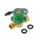 Automatic Water Flow Switch G1/2 Brass Inline Pump Flow Control for Hot and Cold Circulation 1