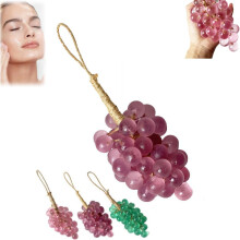 Grape Soap on a Rope Handmade Decorative Grape Shape Bath Bar for Shower and Hand Washing Gift