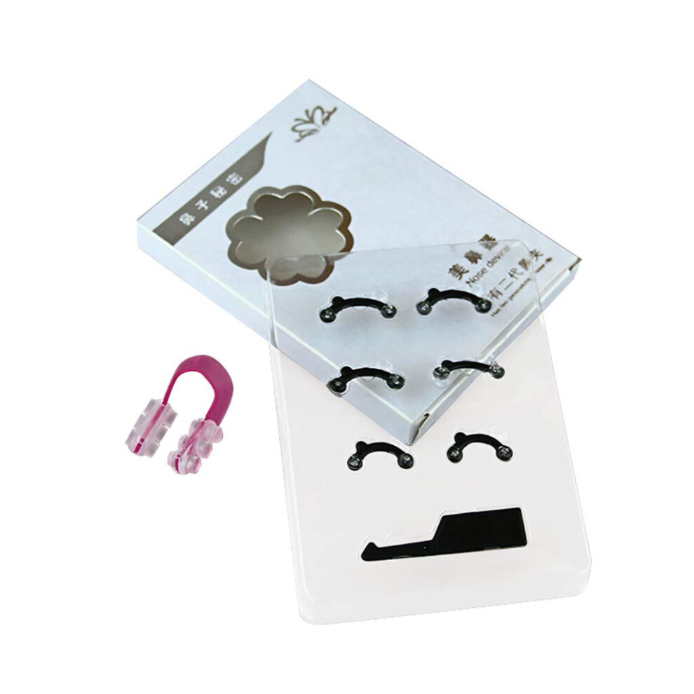 White Nose Lifting Clip Set Adjustable Nose Shaping Tool NonâSurgical Face Slimming Beauty Accessory