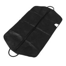 Breathable Non Woven Garment Bag with Reinforced Handles for Travel Closet Storage and Business Trips