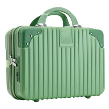 16 Inch Carry On Suitcase for Women, Rechargeable Travel Luggage with Password Lock, Compact Cabin Size