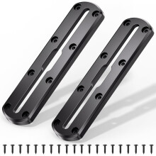 2PCS 7' Kayak Track Mount Rail Kit, Low Profile Corrosion Resistant Kayak Accessory Rail for Fishing