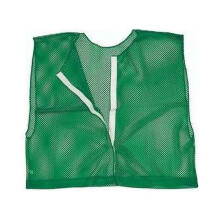 Olympia Sports PC169P Deluxe Borrelås-lag-treningsvest - Grønn