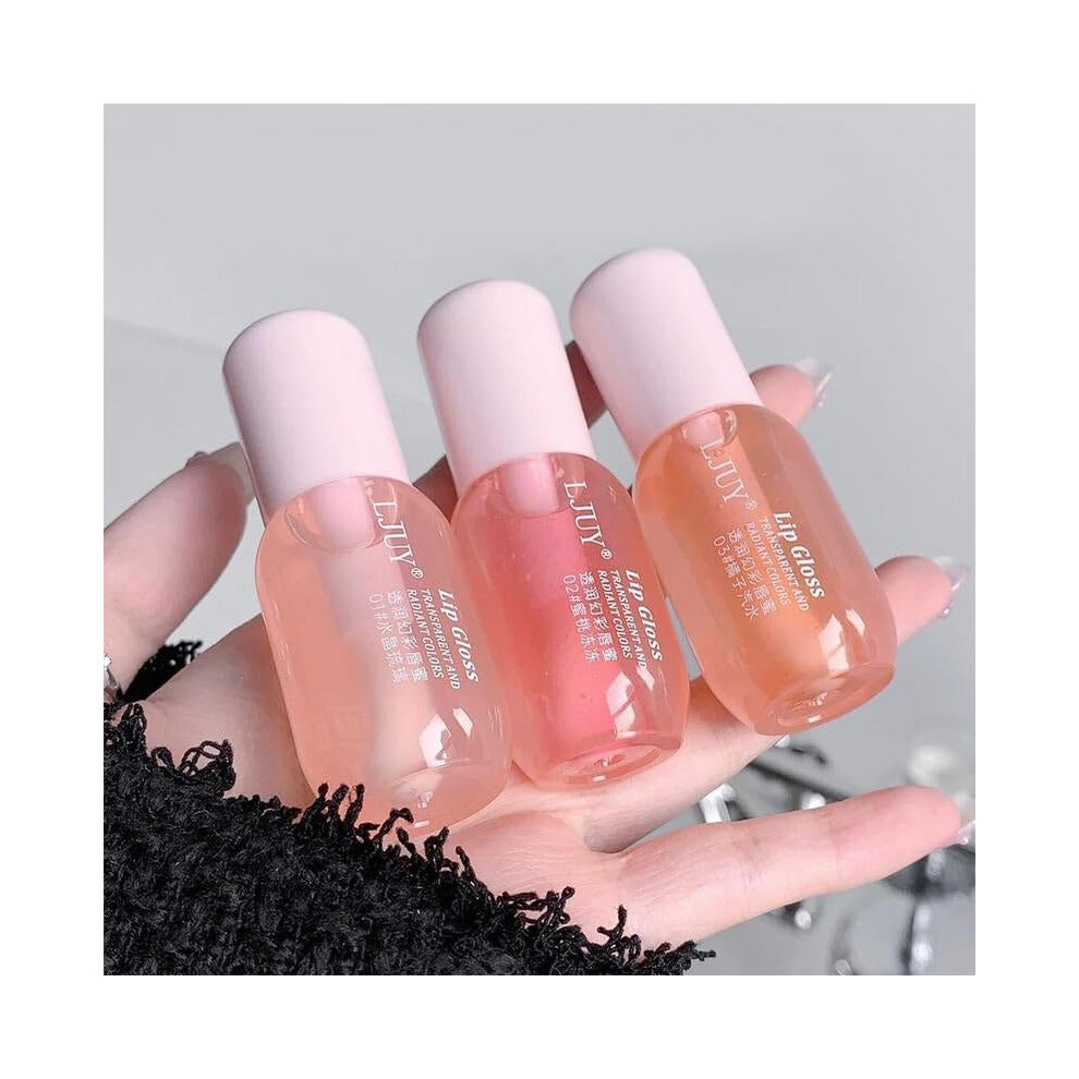 Moisturizing Lip Balm Set Multicolor 3 Counts, Deep Lip Hydration with Lightweight NonGreasy Finish