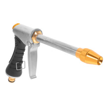 Garden Hose Nozzle Pressure Water Sprayer with Adjustable Modes and Long Reach Wand