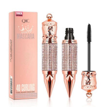 4D Curling Waterproof Mascara Volumizing Lengthening Black Smudge Proof 24H Long Wear
