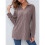 Women'S 2025 Fall Long Sleeve Half Zip Casual Oversized Ribbed Knit Pullover Sweater Top  M 3