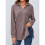 Women'S 2025 Fall Long Sleeve Half Zip Casual Oversized Ribbed Knit Pullover Sweater Top  M 5