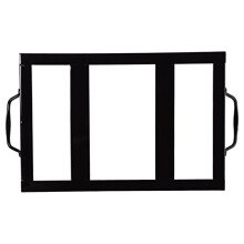 Stainless Steel Salt Block Holder for Grill and BBQ, Heat‑Resistant Rack with Easy‑Clean Enamel Finish