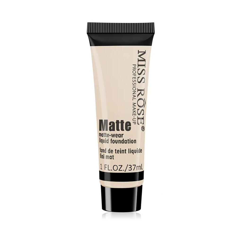 Cream 2 In 1 Matte Liquid Foundation And Concealer For Fair Skin, Oil Control Lightweight Buildable Coverage