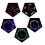 Bike Spoke Light DIY Tire Light 14 LED 30 Patterns 2pcs 2