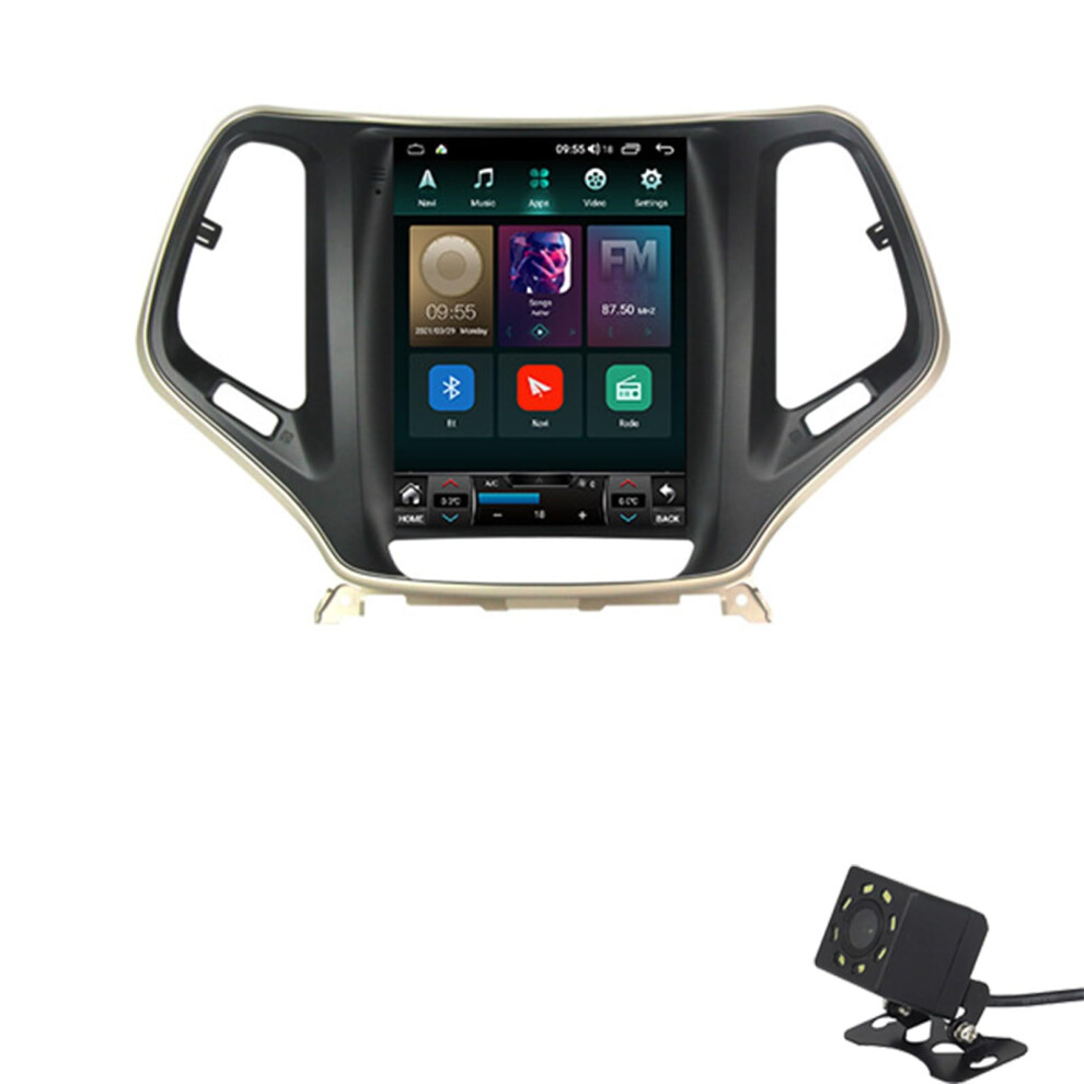 Android 11 Car Stereo 9' Ips Touchscreen Dsp Carplay Gps Navigation Bluetooth 5.0 For Jeep Cherokee 20132018 9073542218302