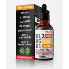 1 Pcs Vitamin B12 and B6 Liquid Drops,Sublingual Vitamin B Complex Vitamin B 12